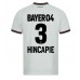 Maillot de foot Bayer Leverkusen Piero Hincapie #3 Extérieur vêtements 2023-24 Manches Courtes